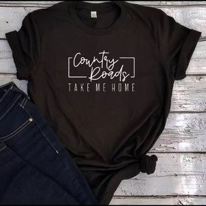 Womens Country Roads Take Me Home T-Shirt!!